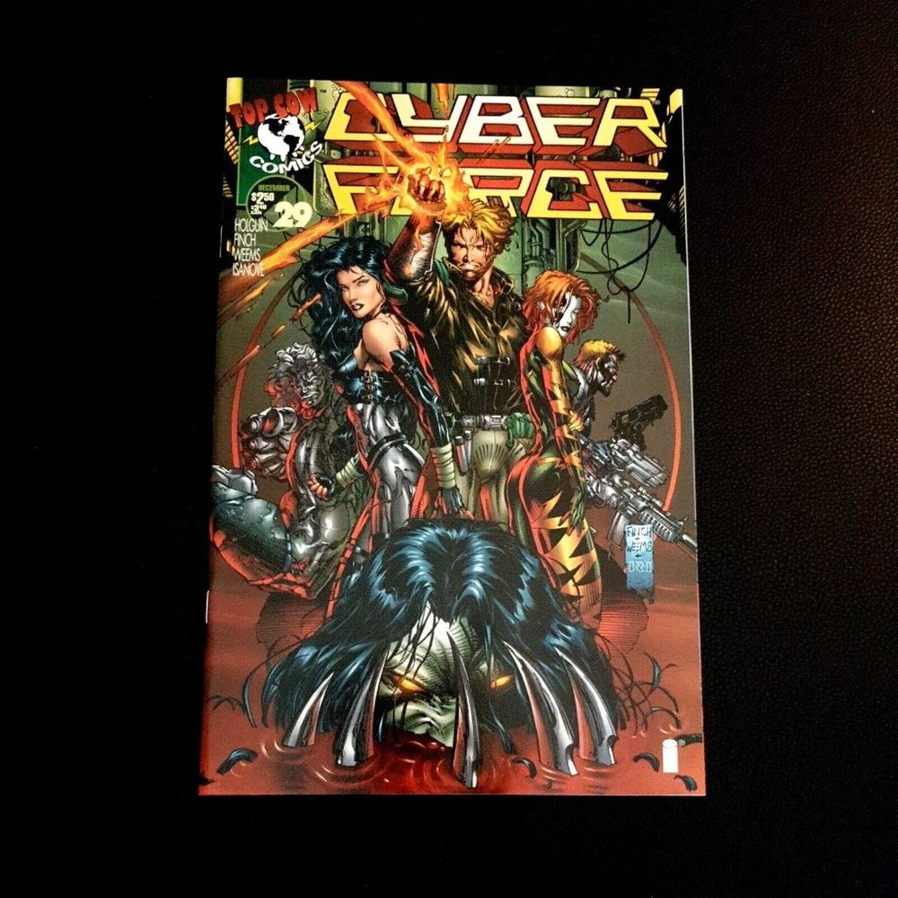 Image Comics Cyber Force 29 Dec 1996 Book Collector Weems Holguin Finch